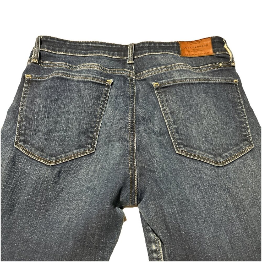Lucky Brand Jeans Womens 4 27 Blue Ava Skinny Mid Rise Ankle Denim - Picture 3 of 6